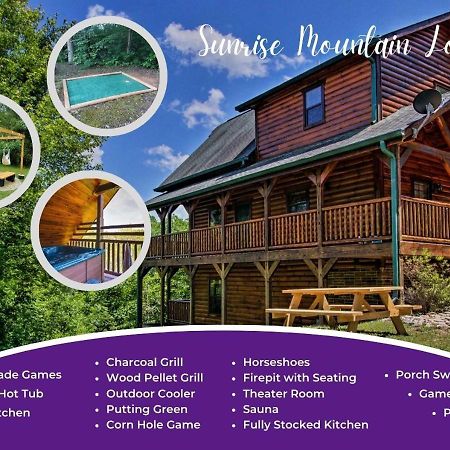 Fabulous Pet-Friendly, Family Cabin With Outdoor Kitchen, Hot Tub, Sauna, Fireplace, Theater Room, Arcade, Pool Table, And Fire Pit Within Minuties Of Dollywood Сев'єрвілл Екстер'єр фото
