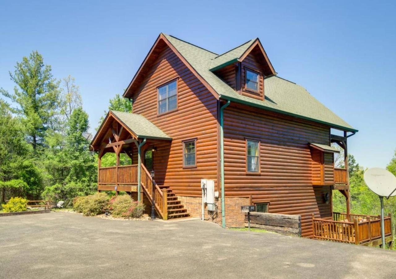 Fabulous Pet-Friendly, Family Cabin With Outdoor Kitchen, Hot Tub, Sauna, Fireplace, Theater Room, Arcade, Pool Table, And Fire Pit Within Minuties Of Dollywood Сев'єрвілл Екстер'єр фото